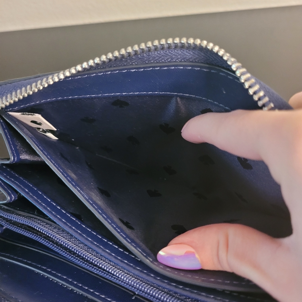 Kate Spade Saffiano Leather  Zip Around Continental Wallet - Picture 15 of 15